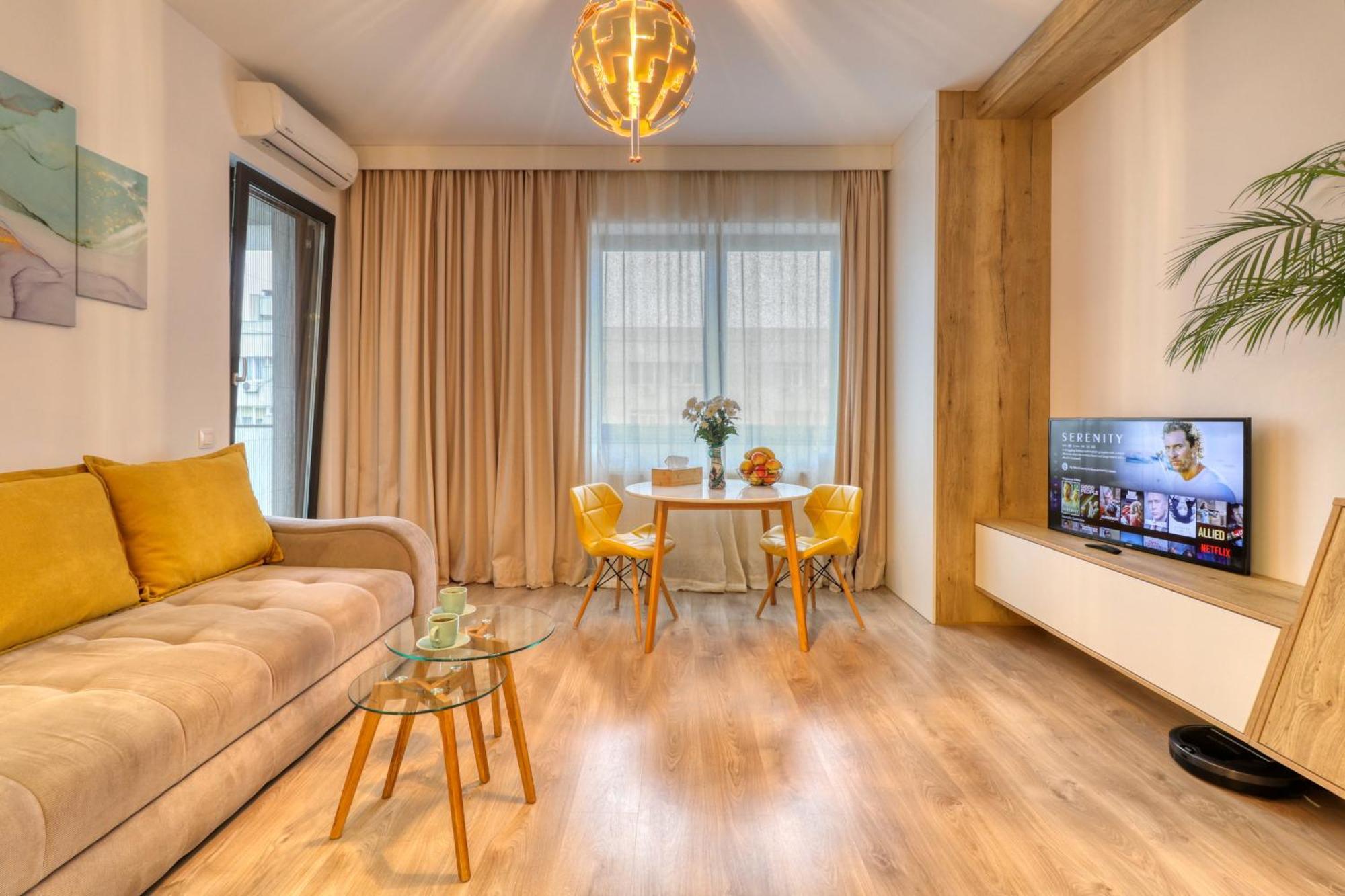 Inspiration Station - My Joyful, Cosy&Inviting Apt - Smart Thermostat - Private Parking - Ior Park - Long Term Price Cuts 布加勒斯特 外观 照片